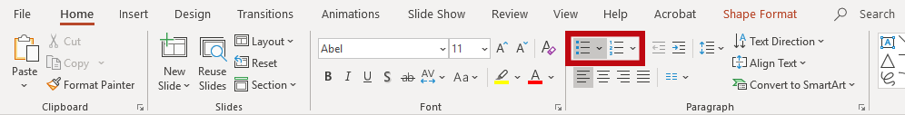 How to Add a Bulleted or Numbered List in PowerPoint -2