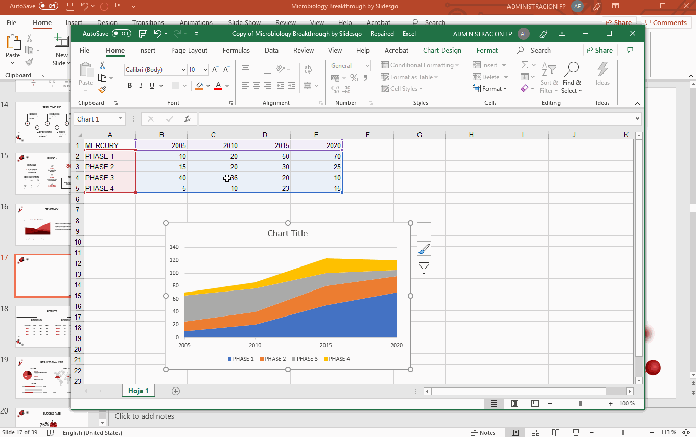 How to Insert Charts in PowerPoint -11
