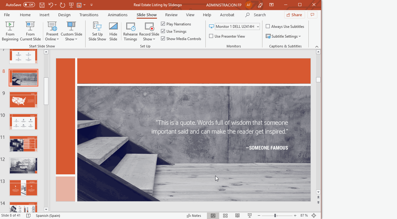 How to Use the Presentation Modes and the Screen Recording Features in PowerPoint -9