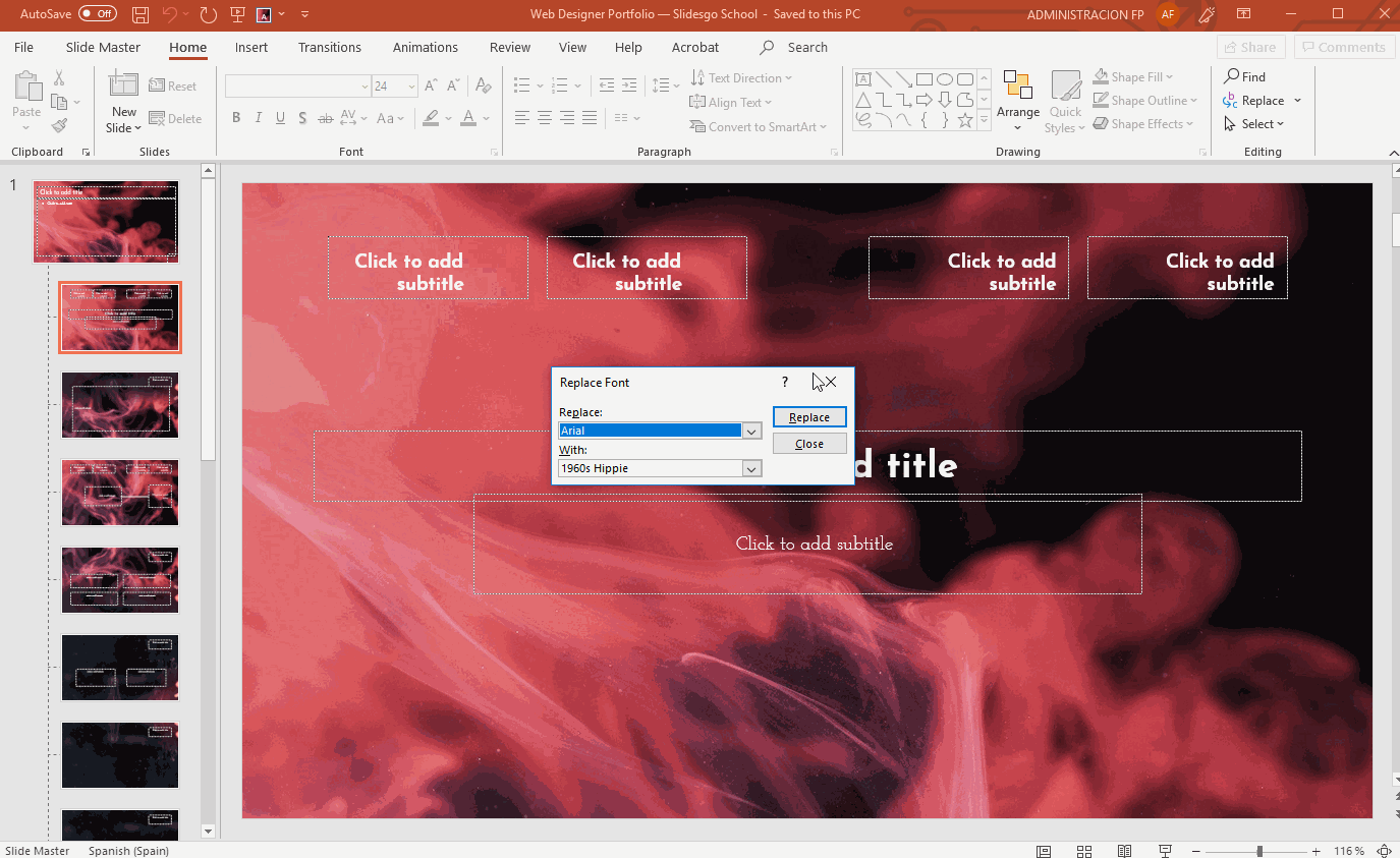 How to Change, Embed or Add Fonts in PowerPoint -9