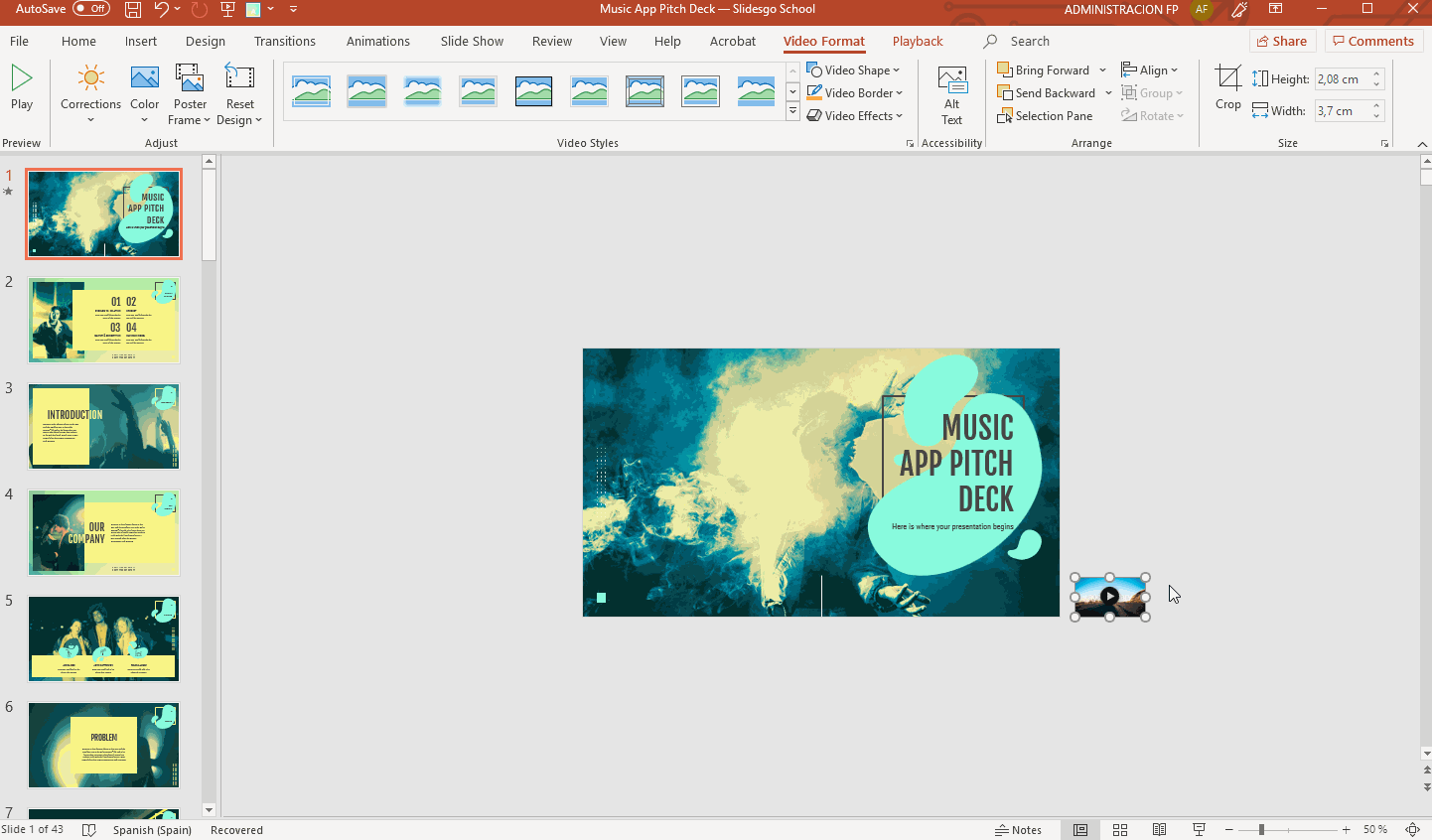 How to Add, Record or Edit Audio or Music in PowerPoint -18