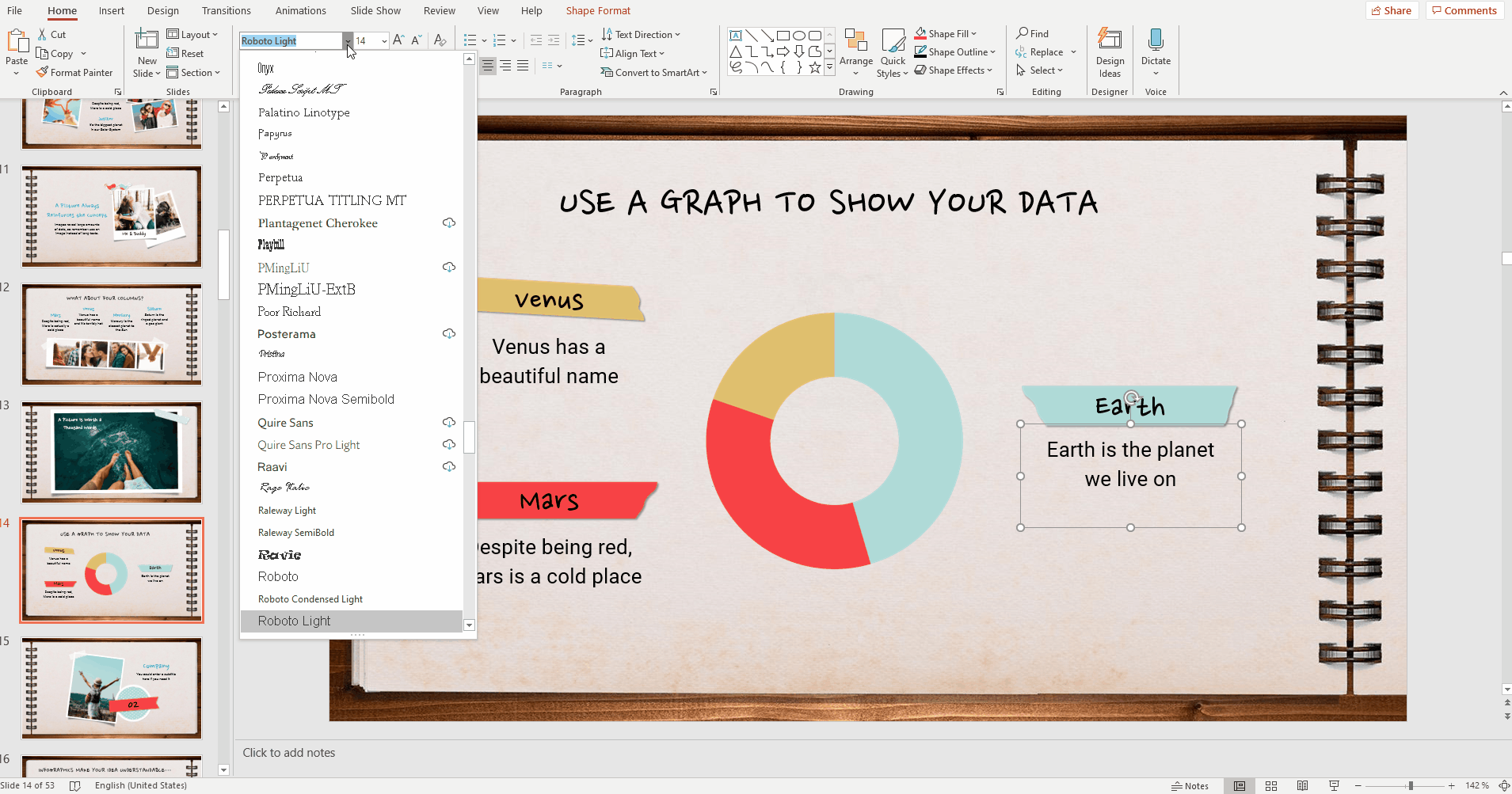 How to Format the Text in PowerPoint -3