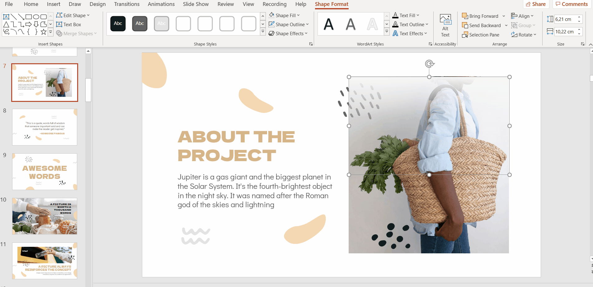 How to Make a Picture Transparent in PowerPoint -11 How to Make a Picture Transparent in PowerPoint -11