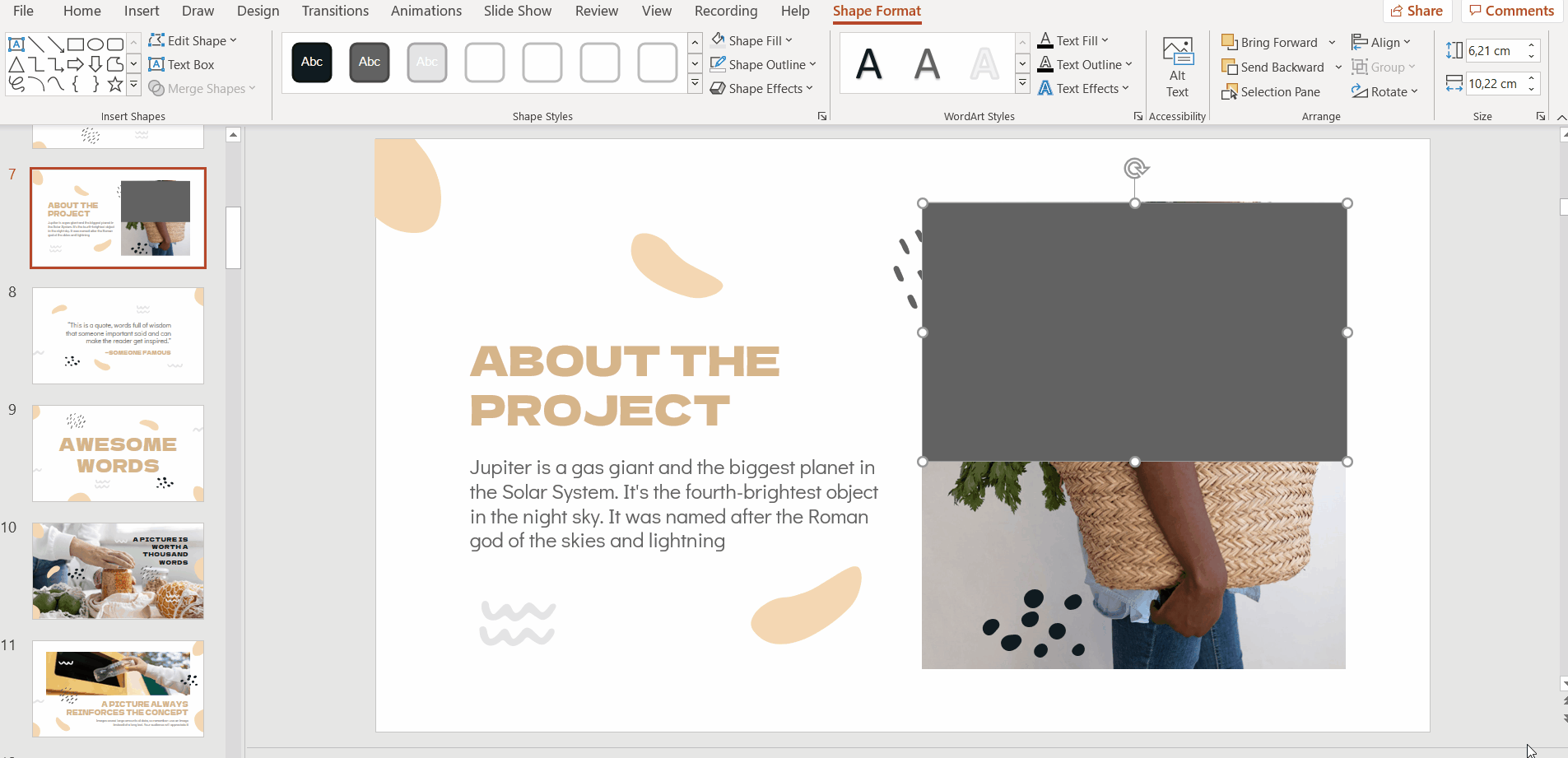 How to Make a Picture Transparent in PowerPoint -7 How to Make a Picture Transparent in PowerPoint -7
