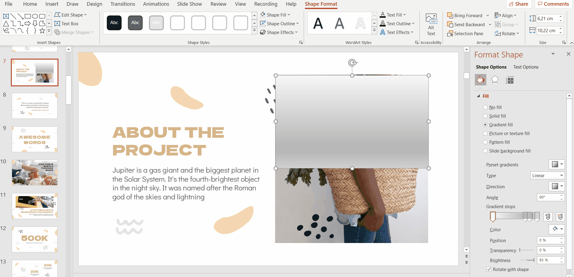 How to Make a Picture Transparent in PowerPoint -8 How to Make a Picture Transparent in PowerPoint -8
