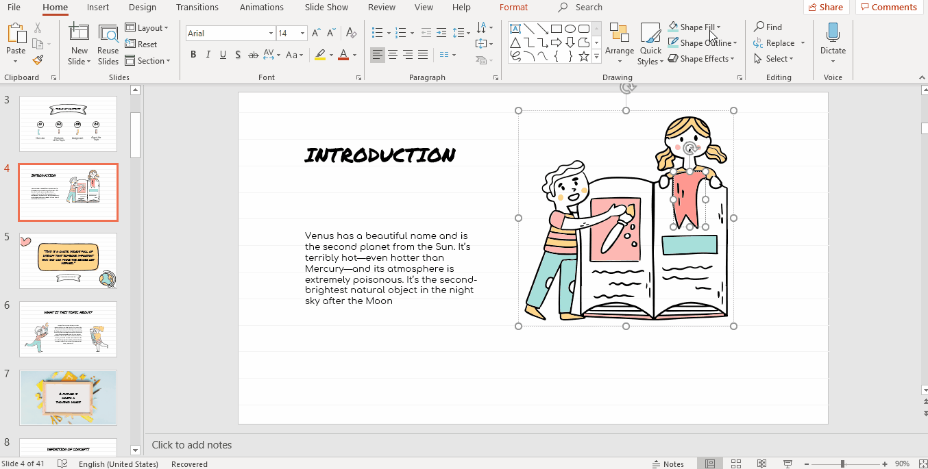 How to Change Colors in a PowerPoint Presentation -4 How to Change Colors in a PowerPoint Presentation -4