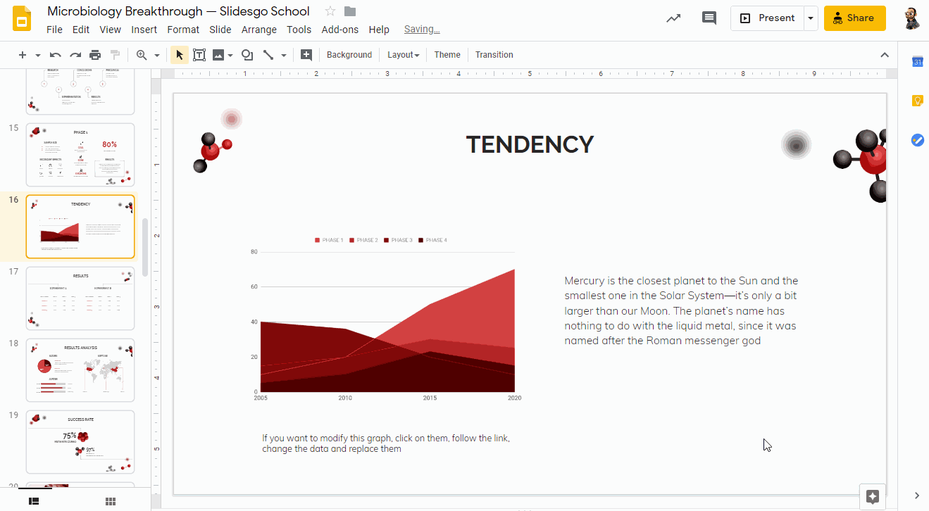 How to Make Charts in Google Slides -16 How to Make Charts in Google Slides -16