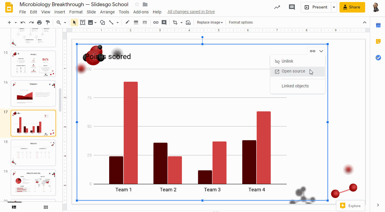 How to Make Charts in Google Slides -5 How to Make Charts in Google Slides -5
