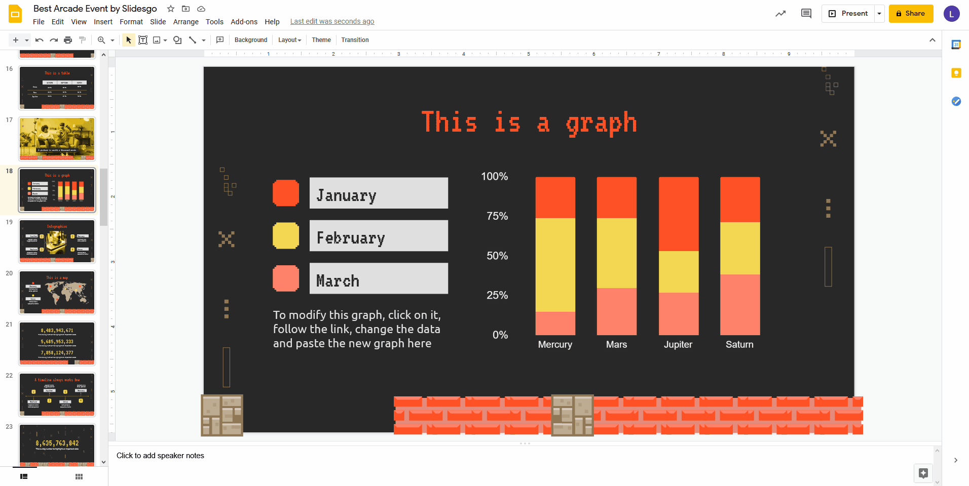 How to Modify a Graph in Our Templates -1 How to Modify a Graph in Our Templates -1