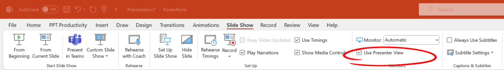Mastering Presenter View in PowerPoint for Online Presentations -1 Mastering Presenter View in PowerPoint for Online Presentations -1