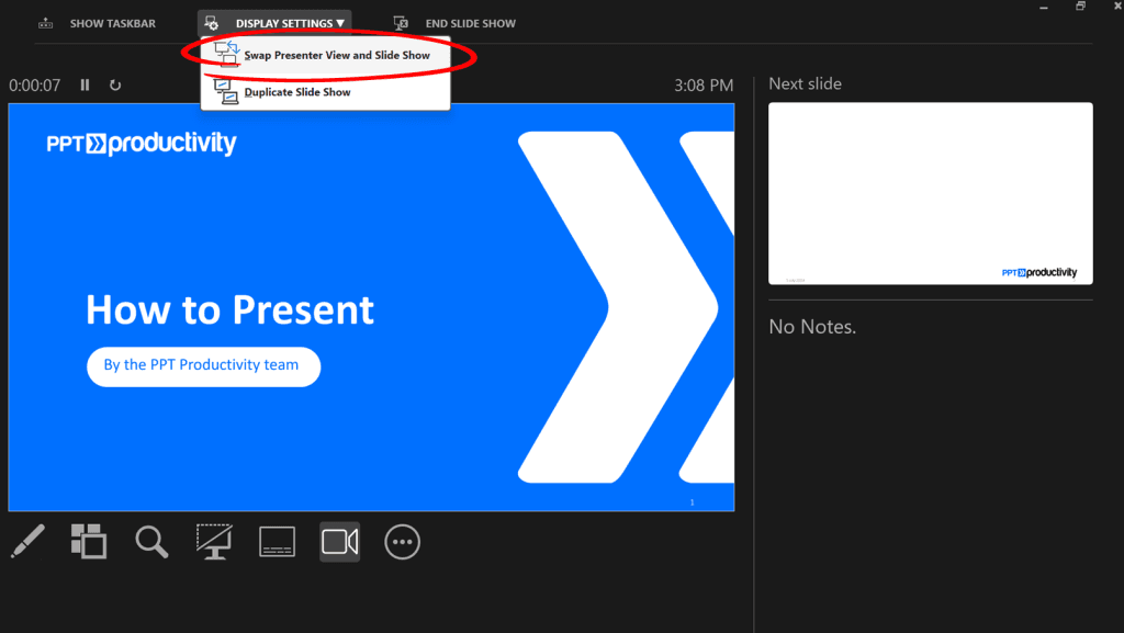 Mastering Presenter View in PowerPoint for Online Presentations -7 Mastering Presenter View in PowerPoint for Online Presentations -7
