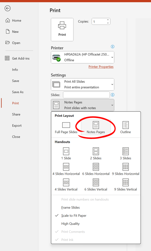 How to print PowerPoint with notes? -3 How to print PowerPoint with notes? -3