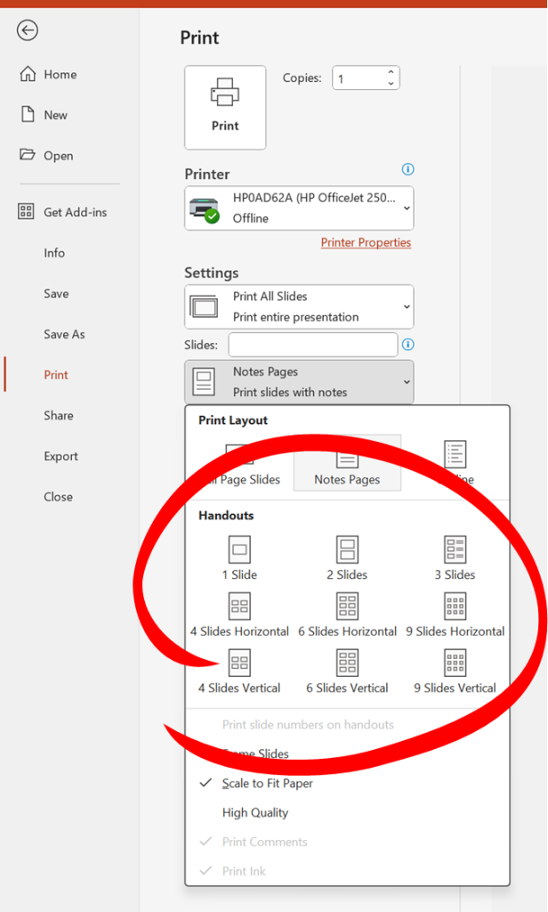 How to print PowerPoint with notes? -4 How to print PowerPoint with notes? -4