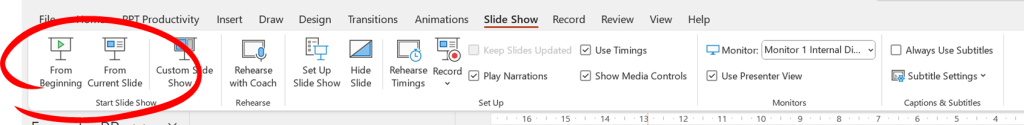 How to record a PowerPoint presentation with audio for sharing -3