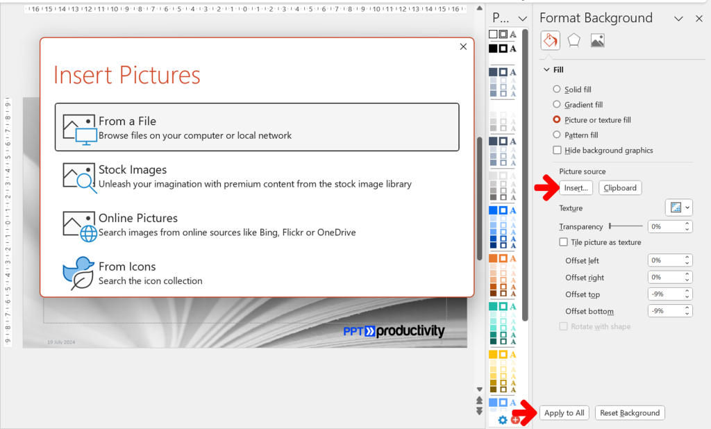 How to add and change PowerPoint Backgrounds? -3 How to add and change PowerPoint Backgrounds? -3