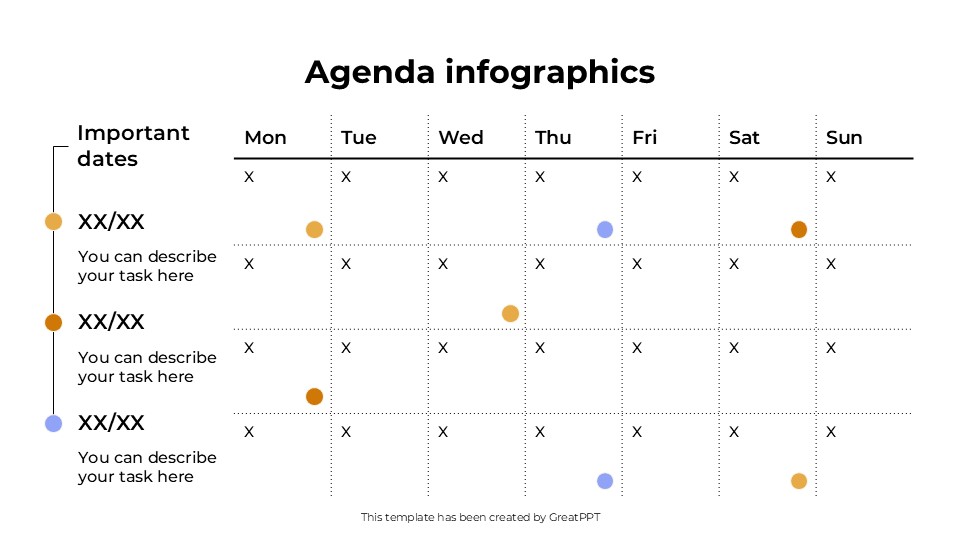 Agenda Infographics By Greatppt 6