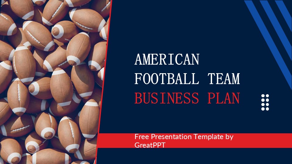American Football Team Business Plan By Greatppt 1