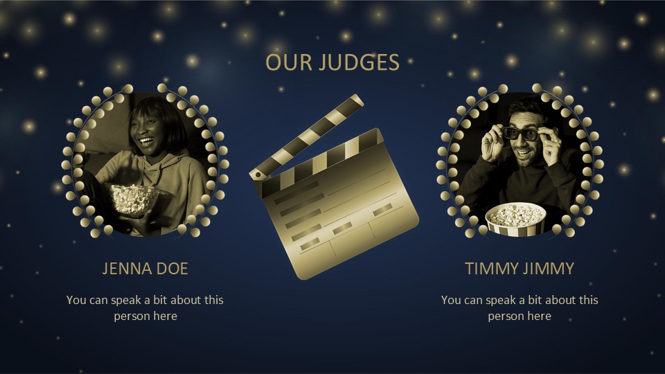 Awards Ceremony Of Film School By Greatppt 27