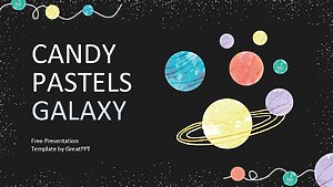 Candy Pastels Galaxy By Greatppt 1
