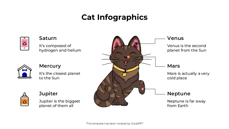 Cat Infographics By Greatppt 10