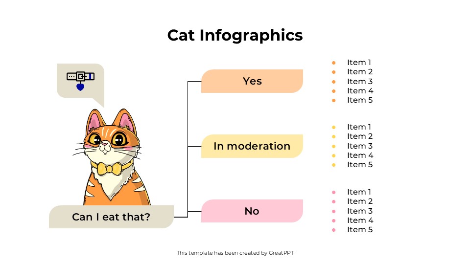 Cat Infographics By Greatppt 6