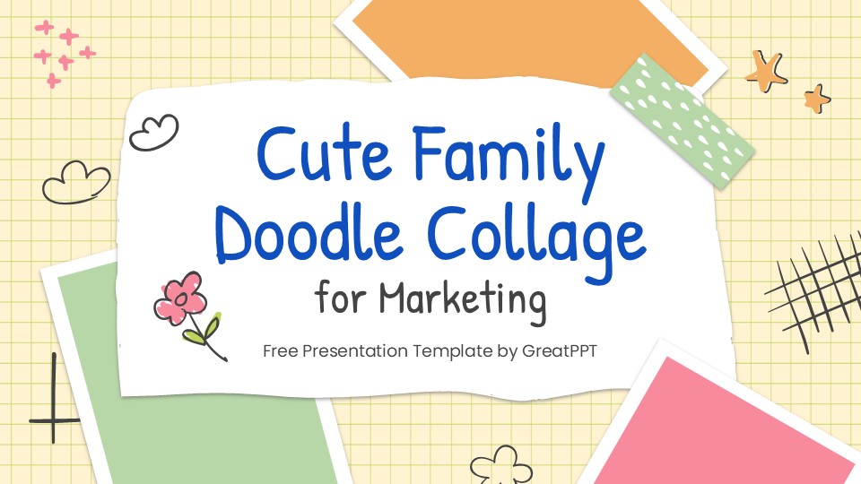 Cute Family Doodle Collage For Marketing Xl By Greatppt 1