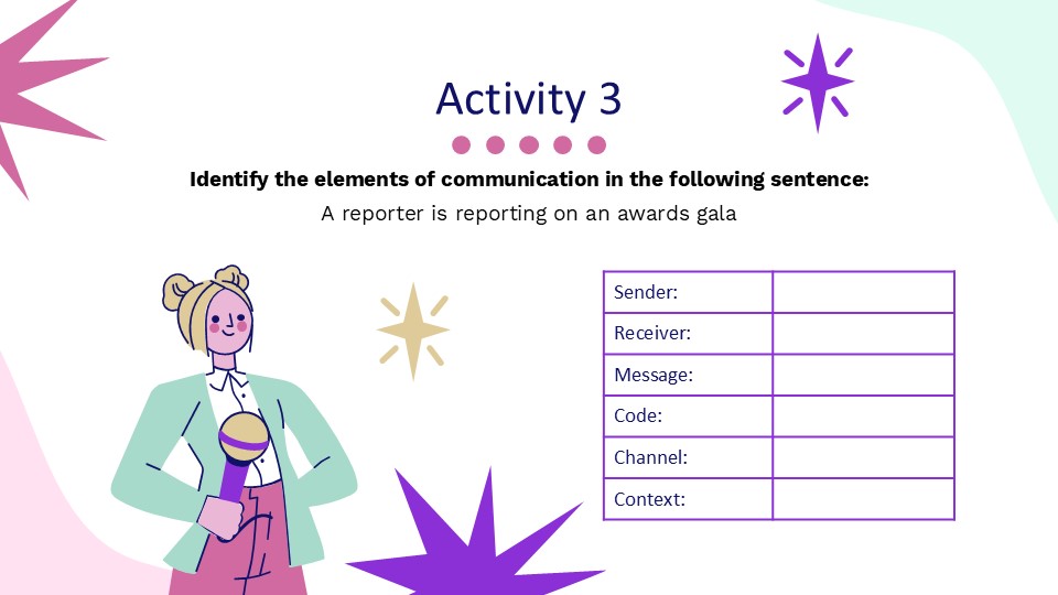 En Communication Elements By Greatppt 19