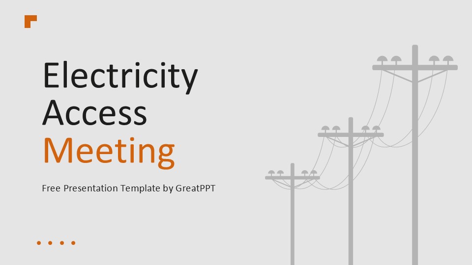Electricity Access Meeting By Greatppt 1