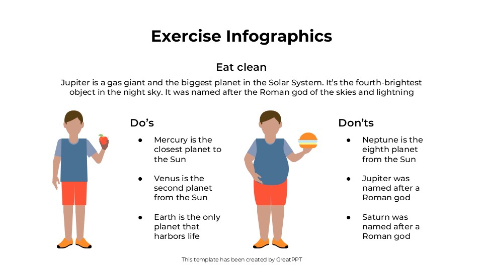 Exercise Infographics By Greatppt 10