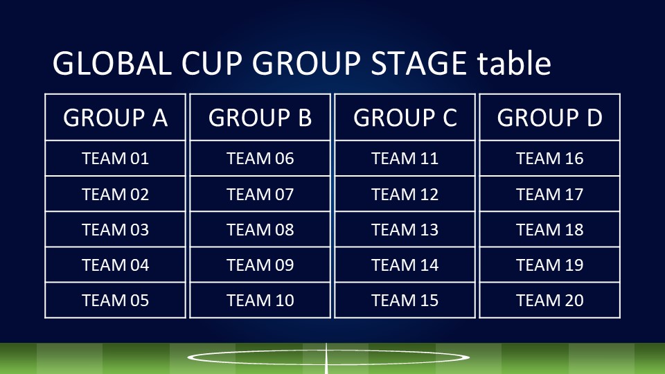 Football Global Cup By Greatppt 27