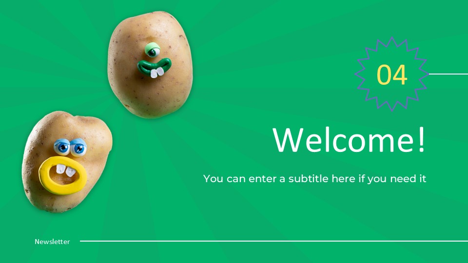 Funny Potatoes Newsletter By Greatppt 19
