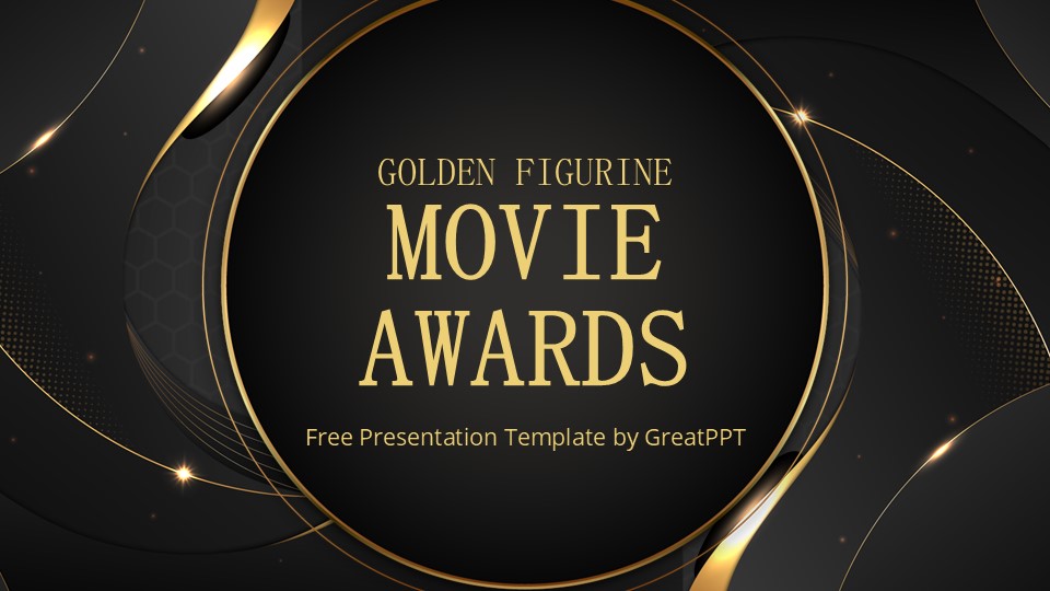 Golden Figurine Movie Awards By Greatppt 1
