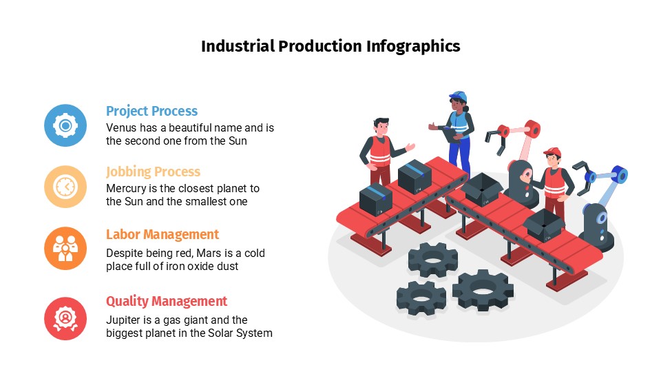 Industrial Production Infographics By Greatppt 14
