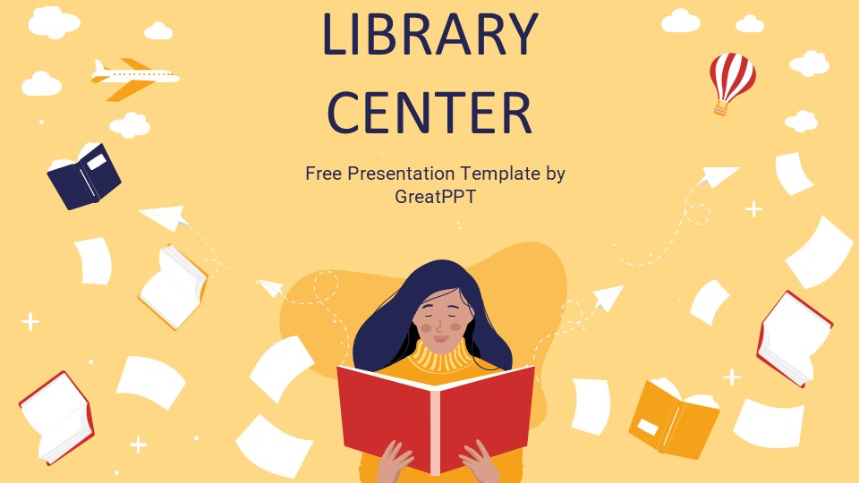 Library Center By Greatppt 1