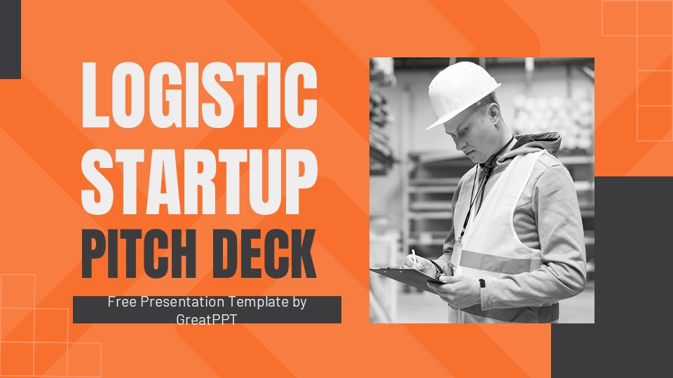 Logistic Startup Pitch Deck By Greatppt 1