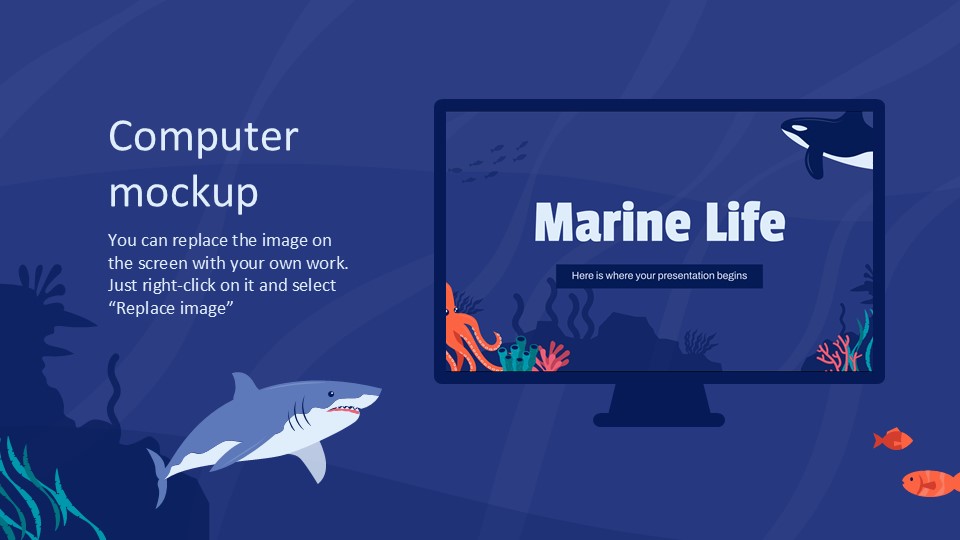 Marine Life By Greatppt 18