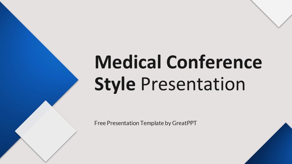 Medical Conference Style Presentation By Greatppt 1