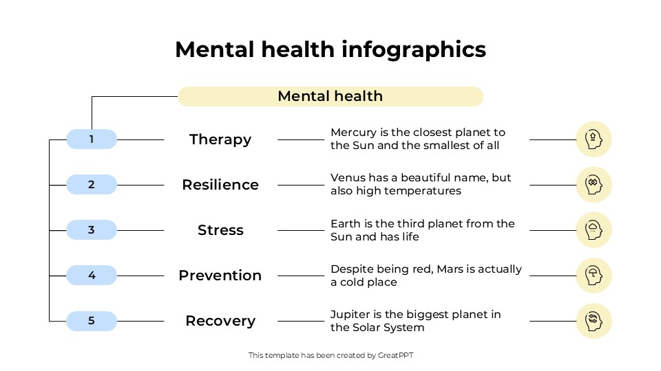 Mental Health Infographics By Greatppt 10