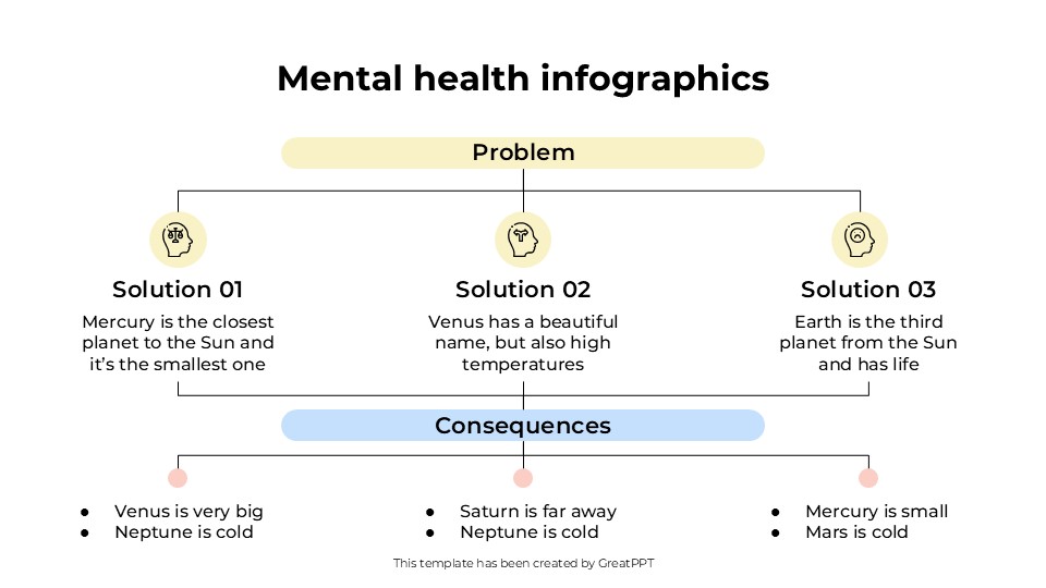 Mental Health Infographics By Greatppt 5