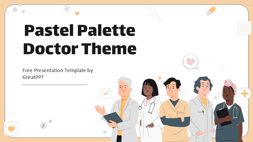 Pastel Palette Doctor Theme By Greatppt 1