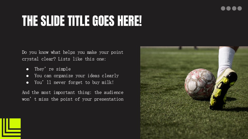 Pre Season Soccer Team Slideshow By Greatppt 5