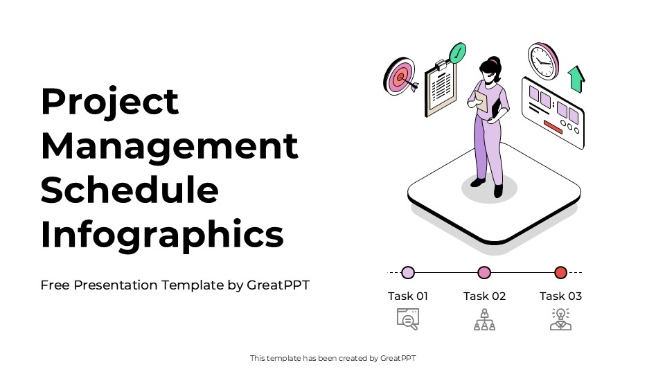 Project Management Schedule Infographics By Greatppt 1