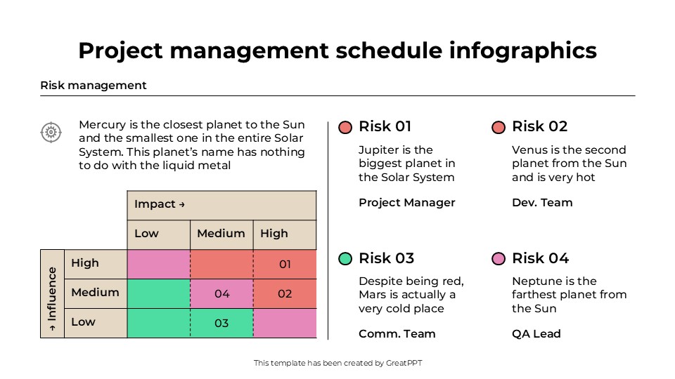 Project Management Schedule Infographics By Greatppt 10