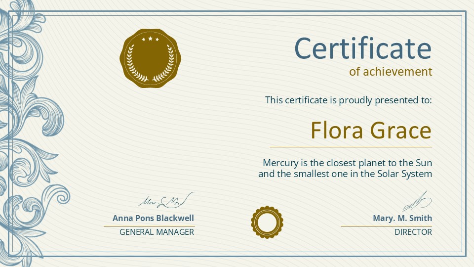 Regency Era Style Diplomas For College By Greatppt 16