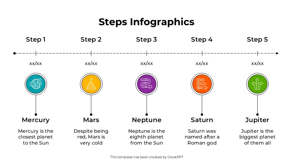 Steps Infographics By Greatppt 11
