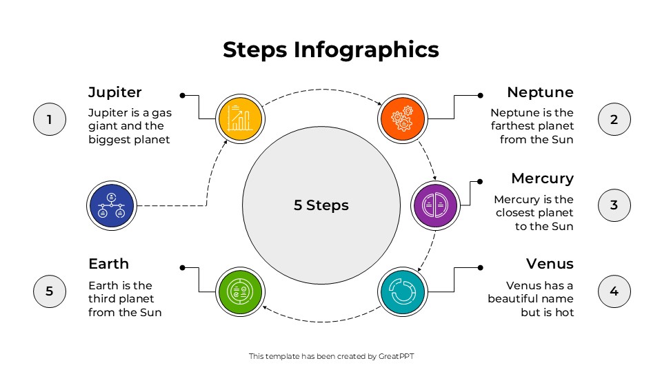 Steps Infographics By Greatppt 12