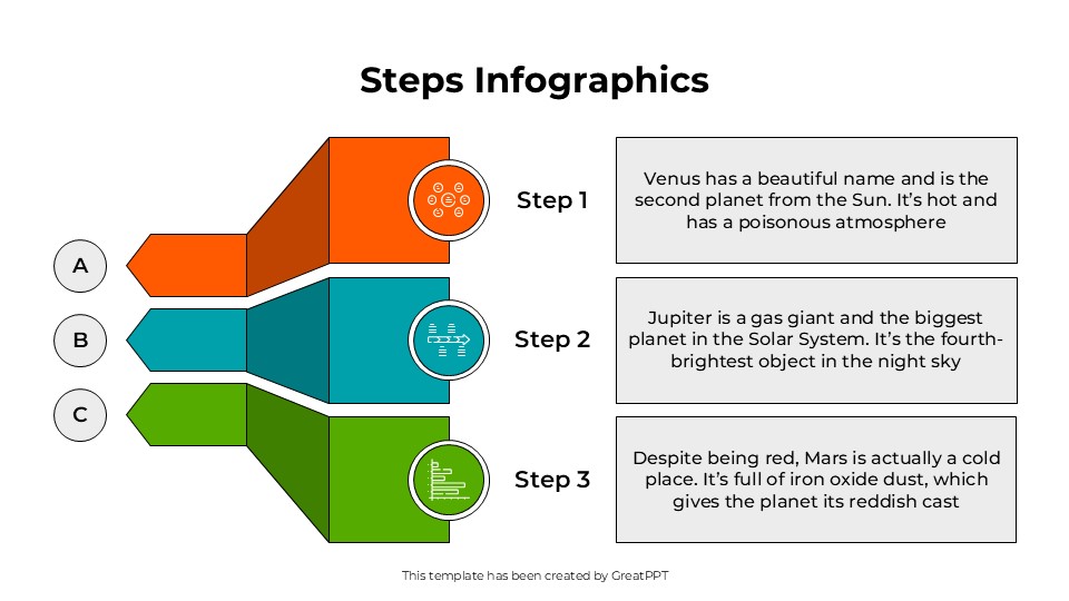 Steps Infographics By Greatppt 14