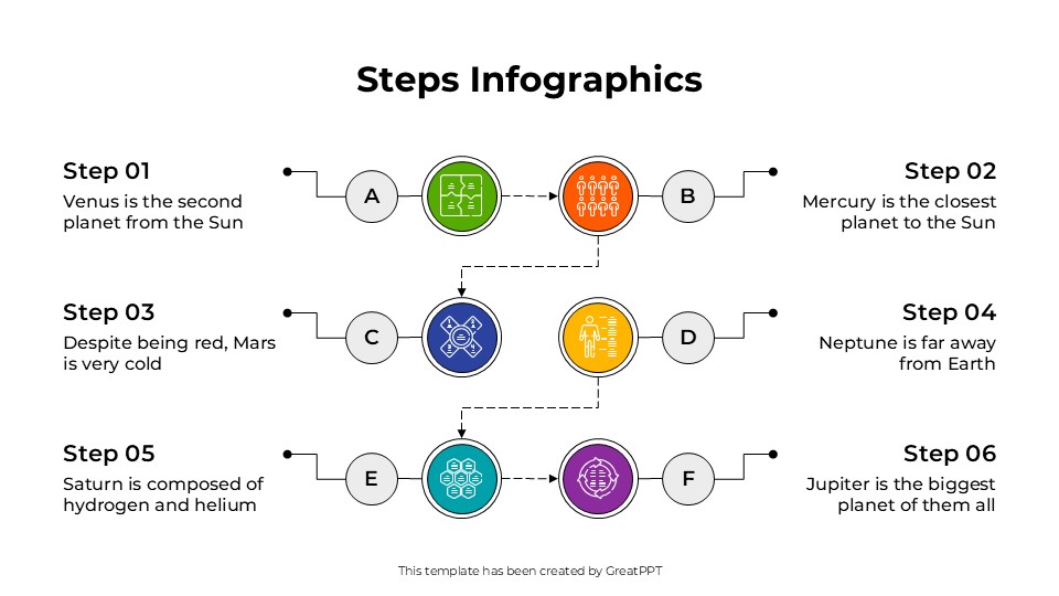 Steps Infographics By Greatppt 7
