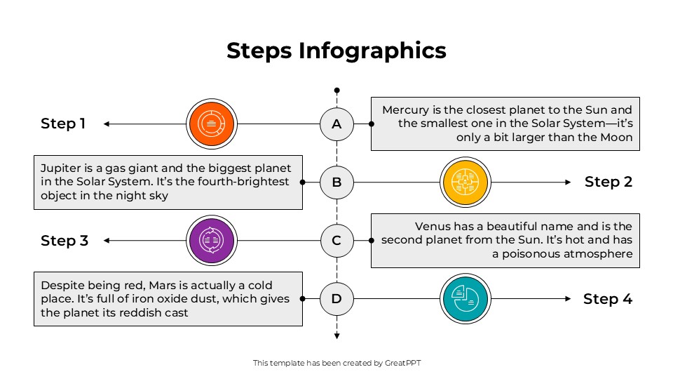 Steps Infographics By Greatppt 8