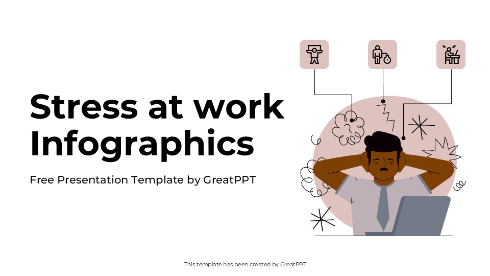Stress At Work Infographics By Greatppt 1